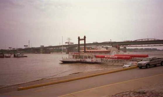 The worlds only floating Mc Donalds