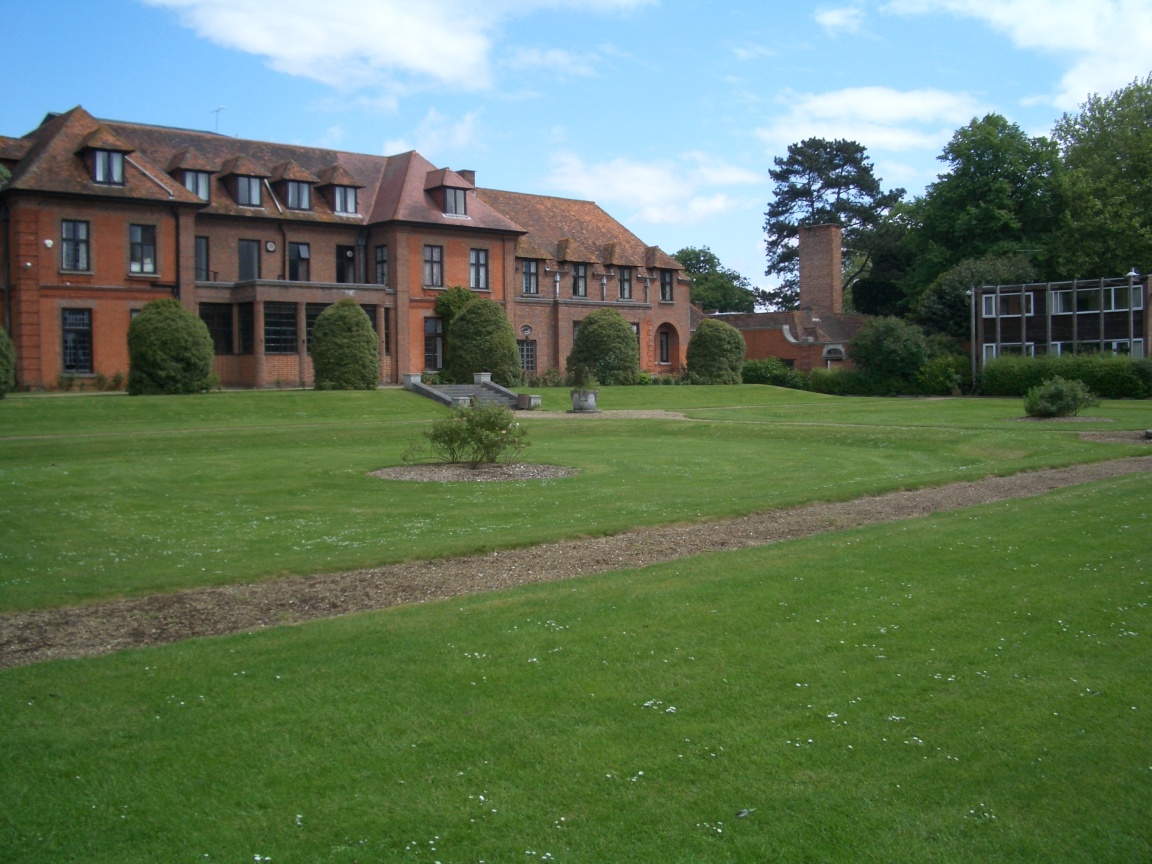 Carmel College: Back of mansion house