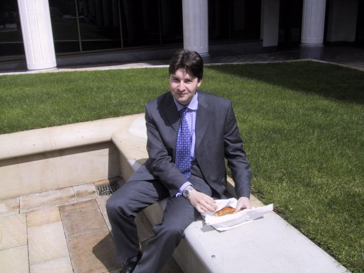 Young businessman of the year (where is your pin stripe?)